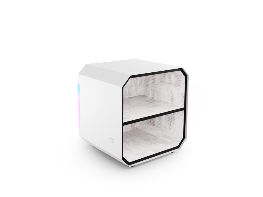 Image for Szafka qb 5050 variant z półką, oświetlenie aRGB 50x50x43 cm